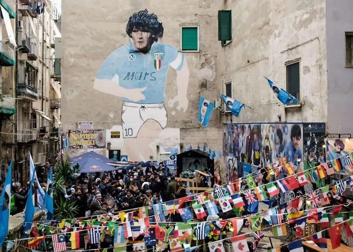 Lejlighed Vittoria's Near Maradona Mural Napoli